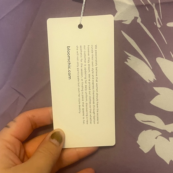 Bloomchic light purple top - Picture 2 of 3